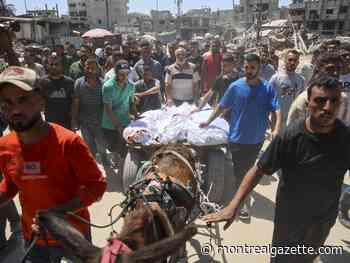 At least 39 people killed in Israeli strikes across northern Gaza, officials say