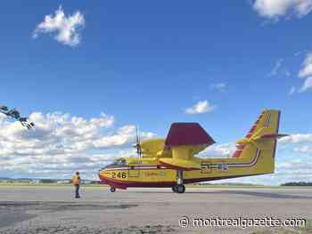 Wildfire near Churchill Falls in Labrador stable, but weather not co-operating