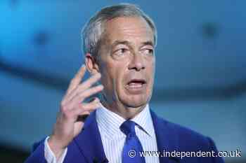 Farage accused of ‘playing into Putin’s hands’ as he doubles down on Ukraine invasion comments