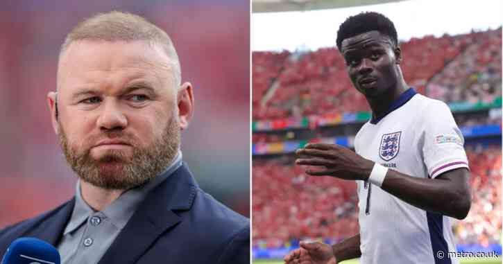 Wayne Rooney fears England boss Gareth Southgate is set to make Bukayo Saka mistake at Euro 2024