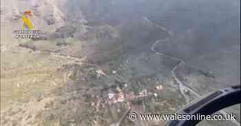 Jay Slater: Helicopter footage shows scale of challenge in search as teams probe remote hut