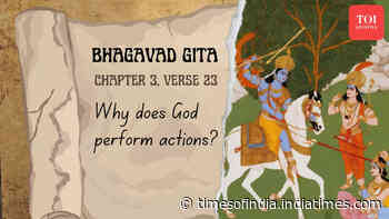 Bhagavad Gita, Chapter 3, Verse 3: Why Does Krishna Perform His Duty?