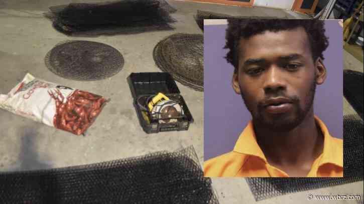 Man arrested for simple burglary; allegedly stole from bait store ...