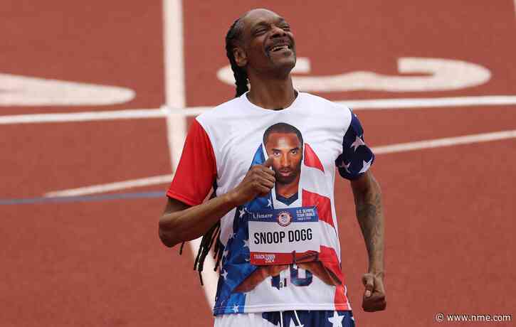 Snoop Dogg runs 200m race at the 2024 Summer Olympic trials