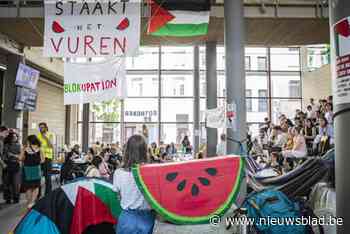 Pro-Palestijnse studenten breken tentenkamp vanavond op en verlaten Antwerpse universiteit: “Strijdvaardigheid blijft”