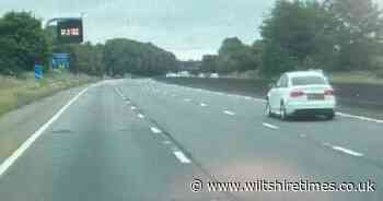 M4: Lane-hogging Audi driver stopped by police in Wiltshire