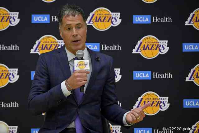 Rob Pelinka Discusses If Lakers Will Use 3 First-Round Picks To Upgrade Roster