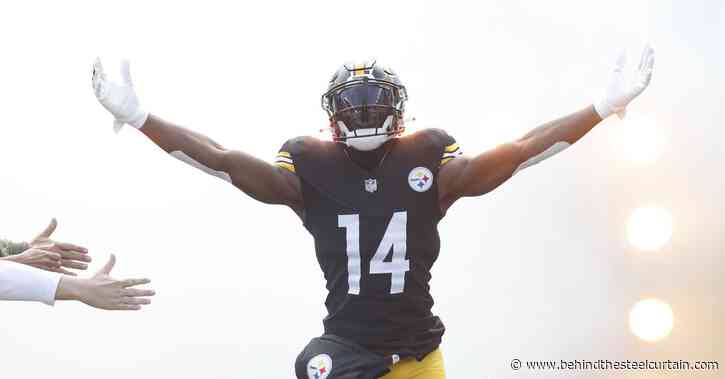 What is the ceiling for Steelers WR George Pickens?