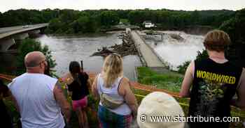 Rapidan Dam near Mankato still standing and could survive floods