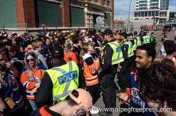 Police report few arrests despite 33,000 at Oilers Stanley Cup Game7 watch party