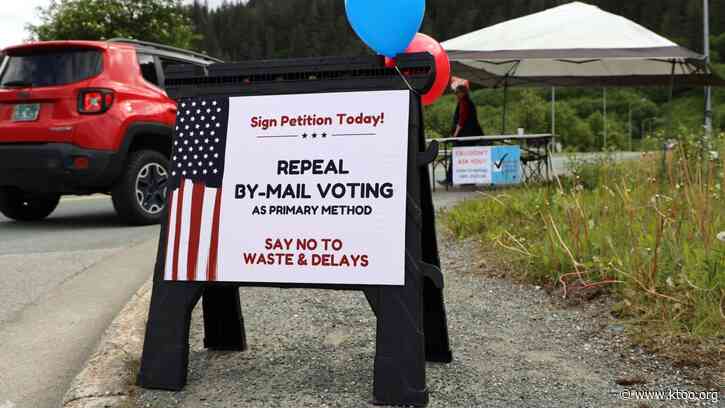 Effort to repeal Juneau’s by-mail election ordinance fails to get enough signatures
