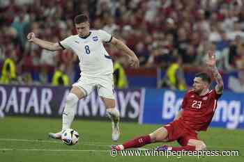 Denmark advances to last 16 at European Championship after 0-0 draw with Serbia