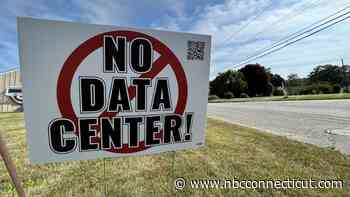 Waterford neighbors opposing proposed data center say signs stolen from their lawns