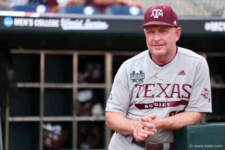 Texas names Jim Schlossnagle as head baseball coach after MCWS run with Texas A&M