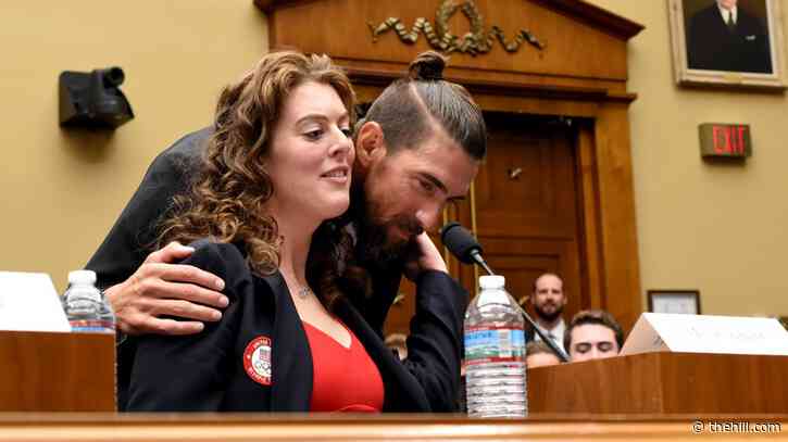Phelps, Schmitt plead Congress to crack down on doping ahead of Olympics