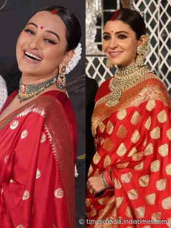 Bollywood divas who nailed the red sari look
