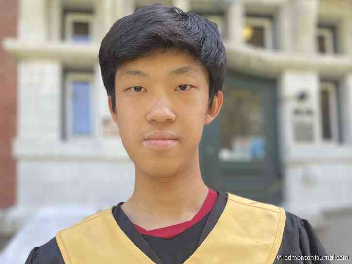 Edmonton's valedictorians: Kevin Huang from Old Scona