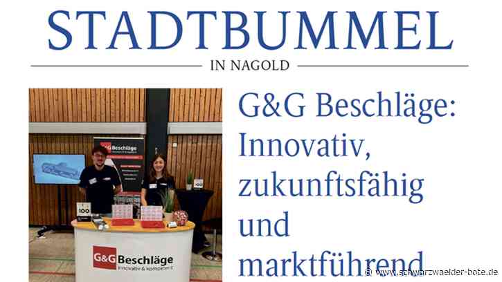 Anzeige: G&G Beschläge: Innovativ, zukunftsfähig und marktführend