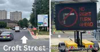 Drivers continue to make 'illegal' right turn at Bradford junction