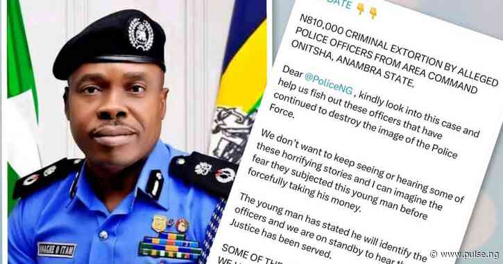 Anambra Police officer wanted for extorting ₦810,000 from young businessman