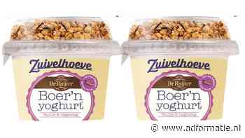 Zuivelhoeve yoghurt met De Ruyter hagelslag. Nieuw product. Gelukt?