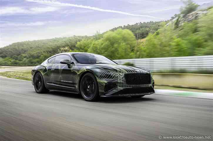Bentley Continental GT: Erster Schritt zur Elektrifizierung