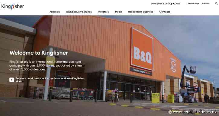 Kingfisher reveals half of sales come from sustainable products