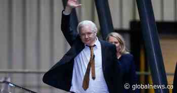 Julian Assange returns to Australia after being freed in plea deal 