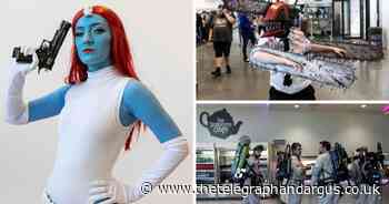 Cosplayers attend star studded Comic Con Yorkshire