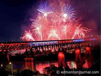 How to watch Canada Day fireworks in Edmonton on July 1