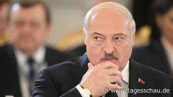 Ukraine-Liveblog: ++ EU-Sanktionen gegen Belarus beschlossen ++