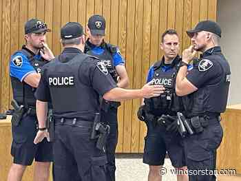 Windsor police clear public gallery at contentious school board meet