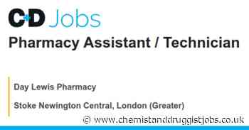 Day Lewis Pharmacy: Pharmacy Assistant / Technician