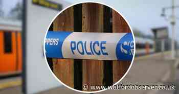 Police cordon off Carpenders Park station in GBH probe