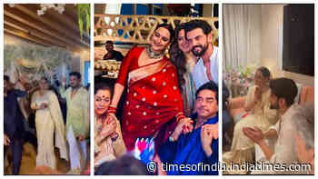 INSIDE pics-videos from Sonakshi-Zaheer's wedding
