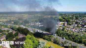 Multiple lorry crashes cause traffic problems