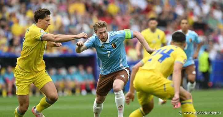 LIVE EK voetbal | België voert aan de hand van De Bruyne druk op bij Oekraïne