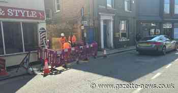 Collapsed Queen Street sewer causes Colchester gridlock