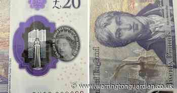 ‘Very rare’ serial number £20 note for sale in Warrington for £7,700