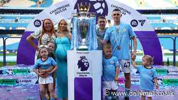 Inside the life of Phil Foden away from football: From his relationship with childhood sweetheart Rebecca Cooke to the kids he dotes on as he leaves England's Euro 2024 camp to be there for the birth of his third child