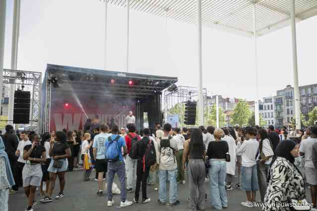 Stad zet zomervakantie in met jongerenfestival ‘We Outside’ op Theaterplein