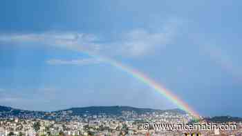Vos superbes photos de l'arc-en-ciel qui a illuminé le ciel de Nice ce mercredi