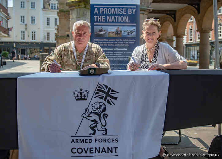 Council celebrates Reserves Day with joint event in Shrewsbury