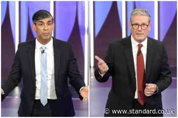 General Election 2024 LIVE: Rishi Sunak and Keir Starmer to clash in final live TV debate on BBC