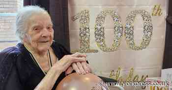 Mollie from Haxby celebrates her 100th birthday today