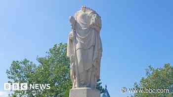 Vandals knock head off statue in Folkestone park