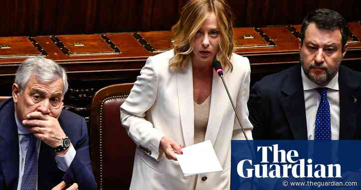 Giorgia Meloni rails against pro-Europe parties’ deal on top commission jobs