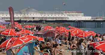 UK heatwave: Brits flock to beaches and parks as they make the most of 31C scorcher