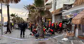 Owner of Majorca beach club arrested over terrace collapse which killed four tourists