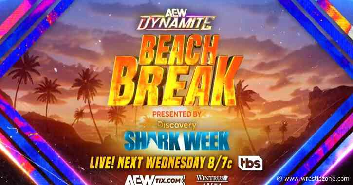 Three Matches Announced For 7/3 AEW Dynamite: Beach Break